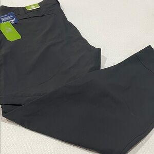 Alpine design PLUS SIZE Black Adventure WOMENS convertible tech series Pants NWT